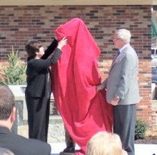 unvieling of Gov. Bert T. Combs Statue