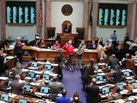 Joe at state capital.