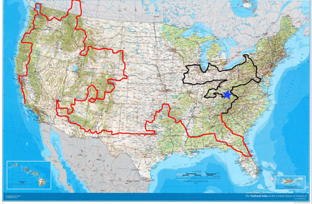 Map of Complete trip.