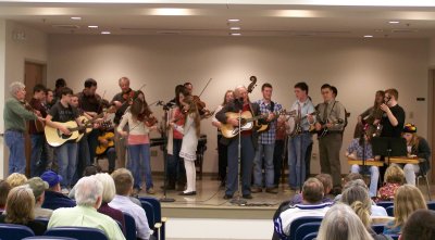 Roland Dunn with group.